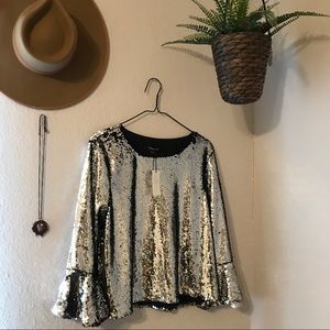 Sequin top